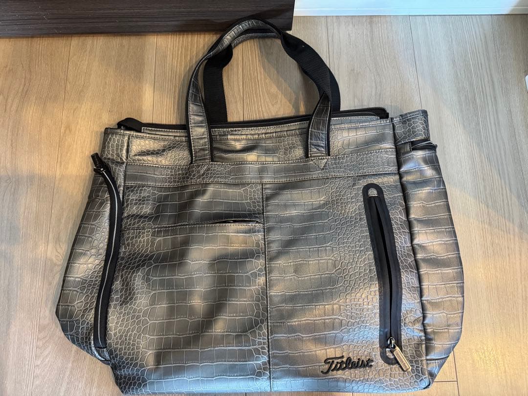 Titleist シルバー キャディバッグ・トートバッグセット