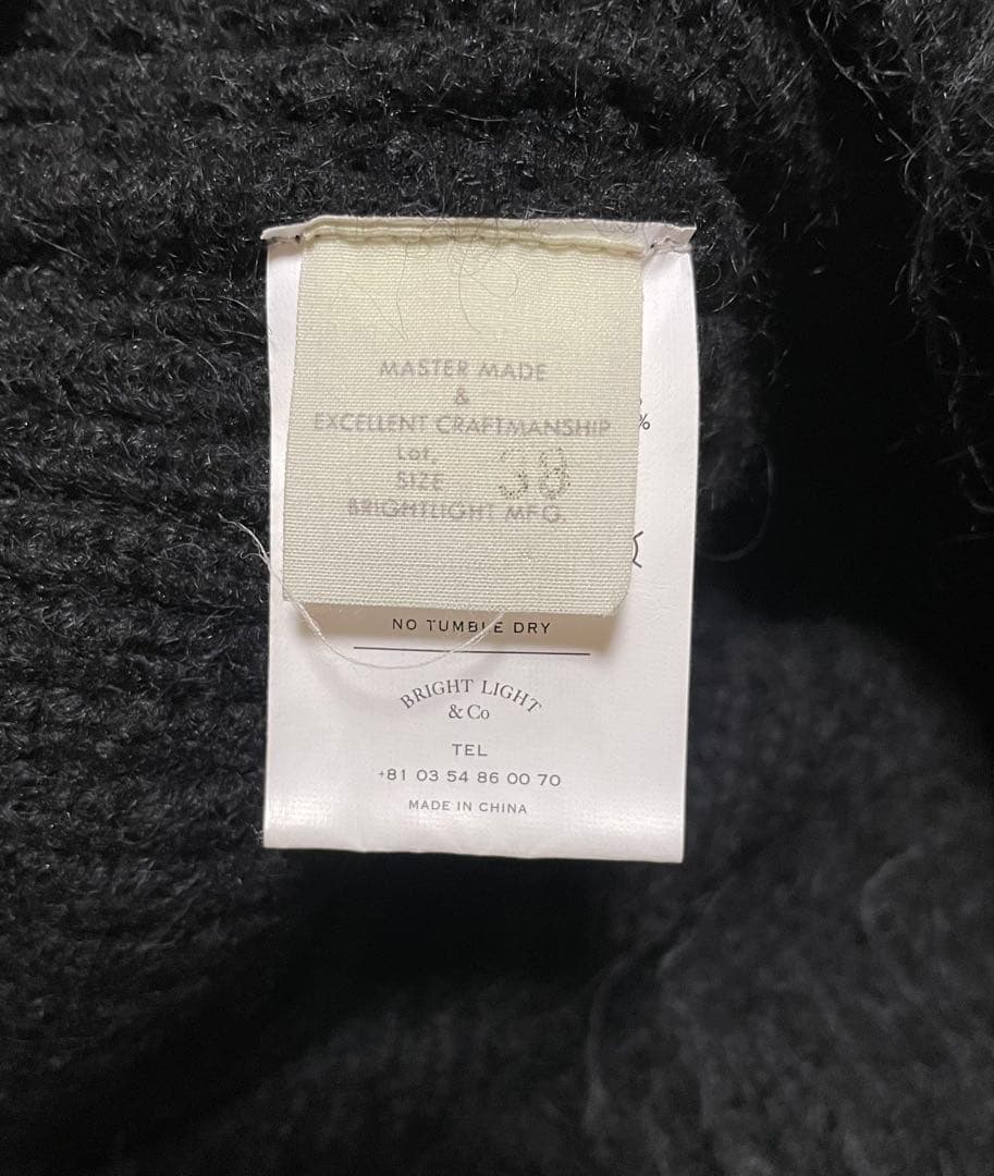 ★クリーニング済、タグ付、完売品★オールドジョー ニット　38