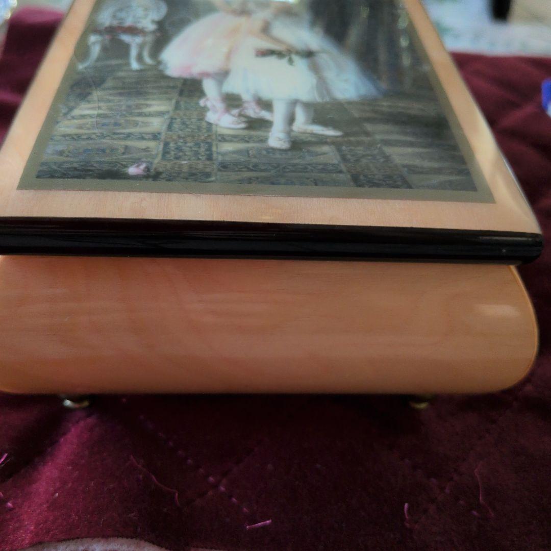 イタリア製オルゴールERCOLANO社ジュエリーボックス