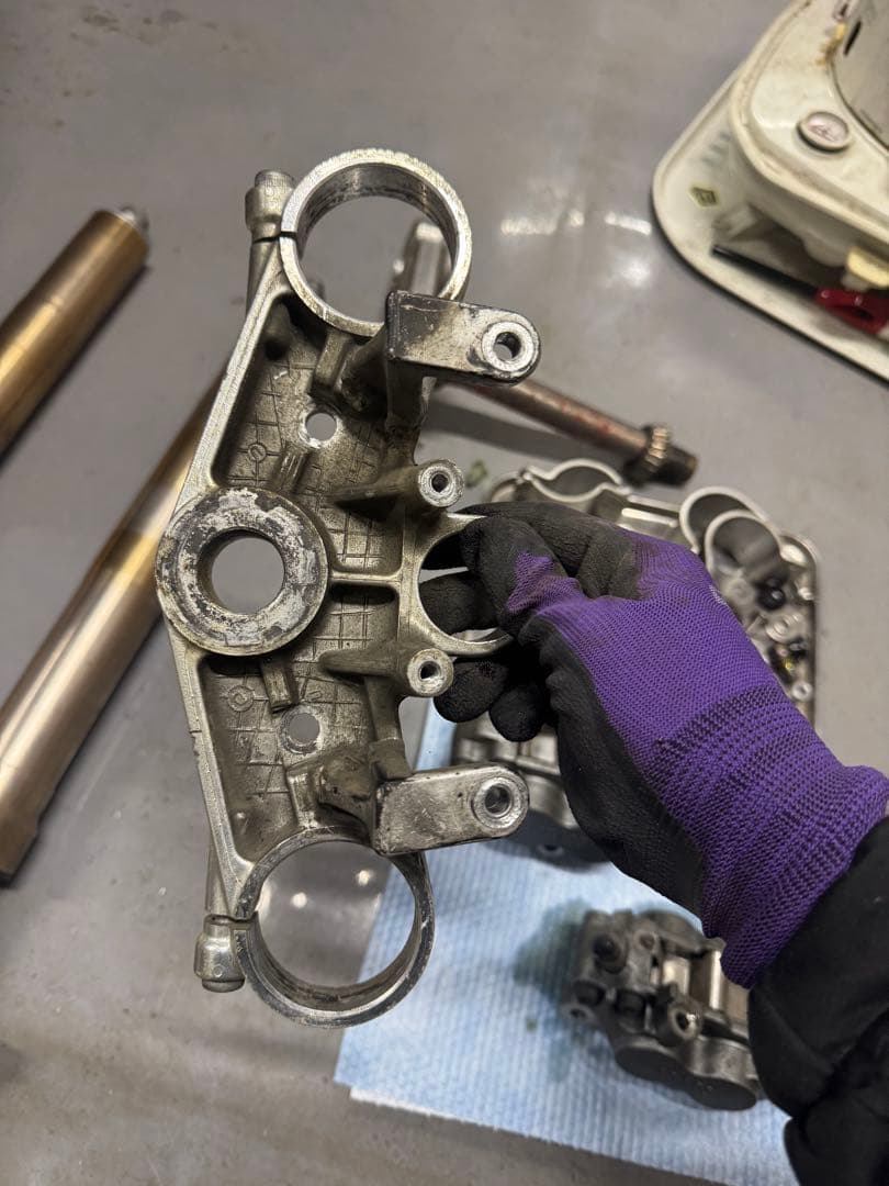 ZRX400 倒立フロントフォーク