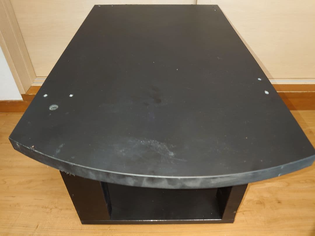 【移動に便利なキャスター付シンプルスタンド㉖】パチスロ実機1台用の置く台・黒色