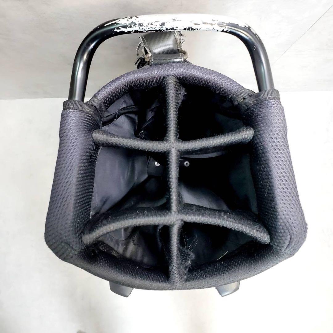 【フード未使用】デザインチューニング スタンド式 キャディバッグ ゴルフバッグ