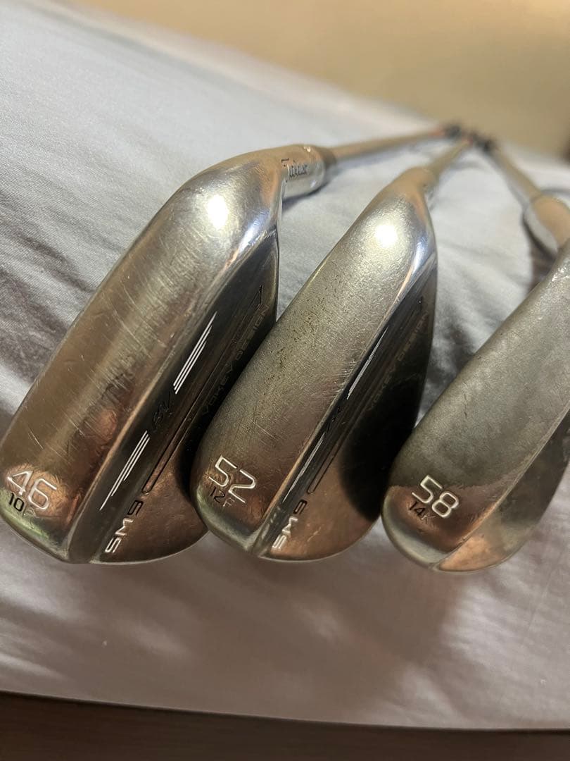 ボーケイ ウェッジ SM9 46° 52° 58° 3本セット　説明必読