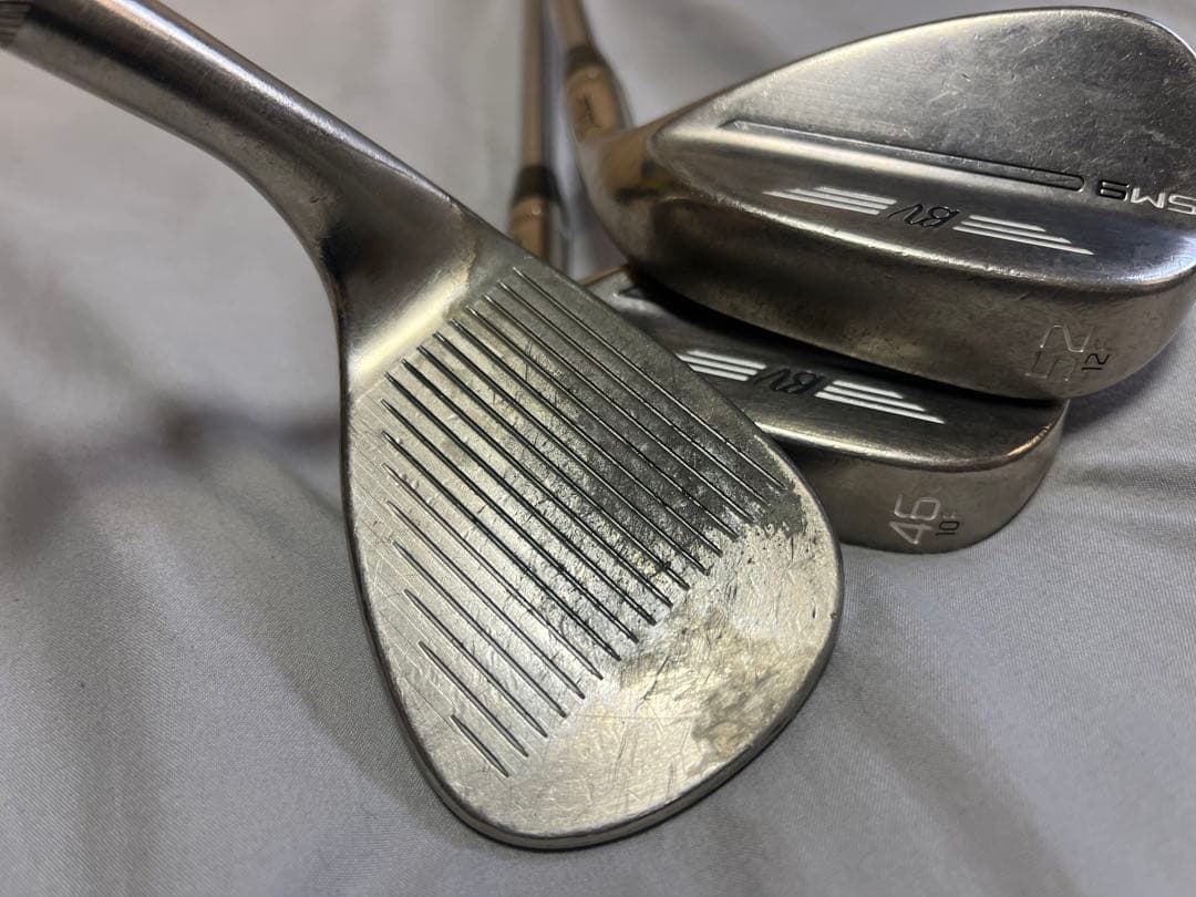 ボーケイ ウェッジ SM9 46° 52° 58° 3本セット　説明必読