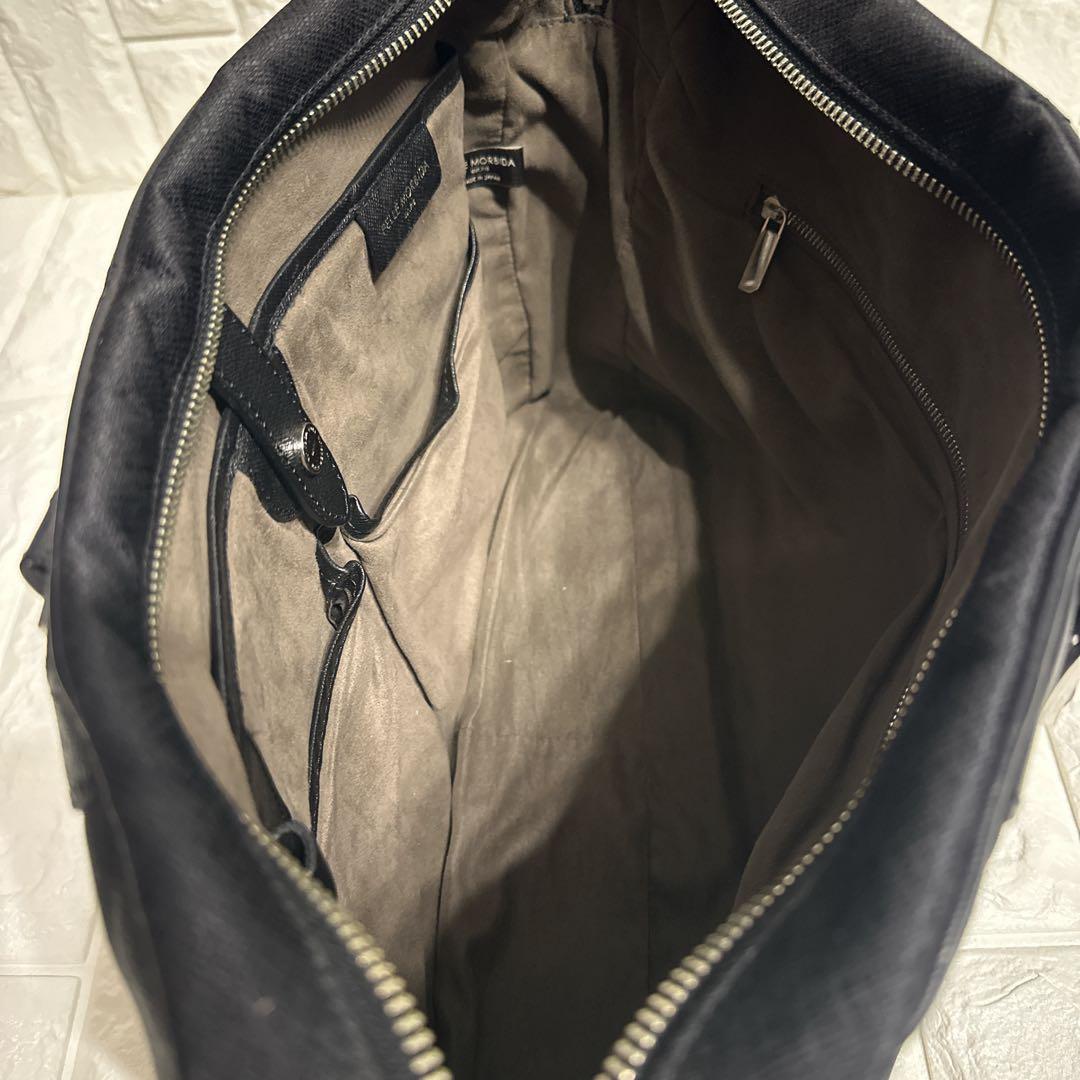 極美品 ペッレモルビダ ビジネスバッグ 2way ブラック レザー