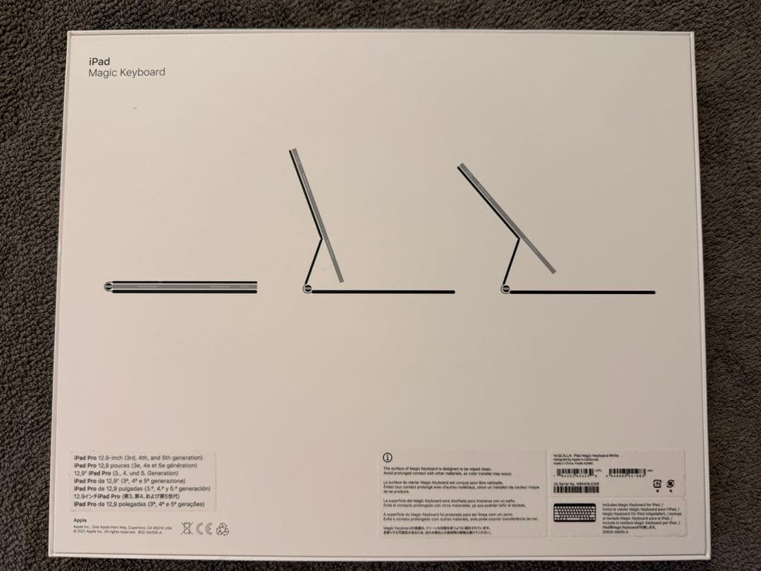 iPadアクセサリー iPad Magic Keyboard 12.9 US+ ApplePencil