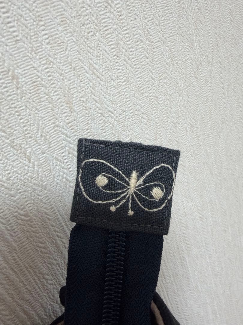 ミナペルホネン＊パッチギャザポケファスナートートLL✂️ハンドメイド