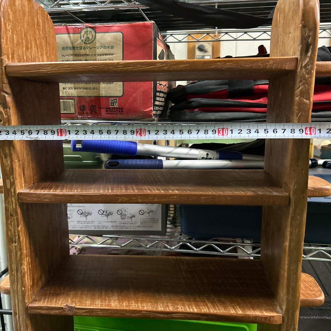 アンティーク木製ラック