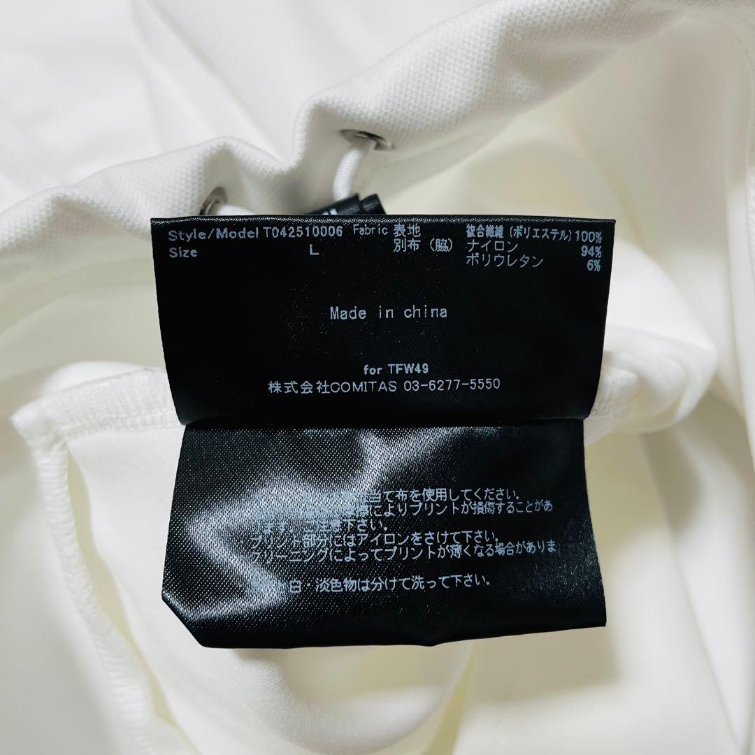 定価8.7万　TFW49 MULTIセットアップ　ホワイト　ジャージ L ゴルフ