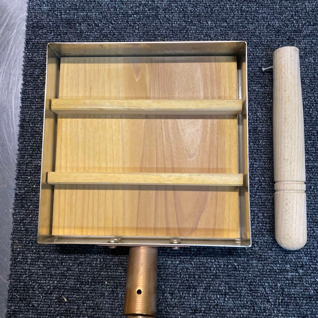 胴製　卵焼き器　玉子焼き　出し巻き　伊達巻　木蓋付き