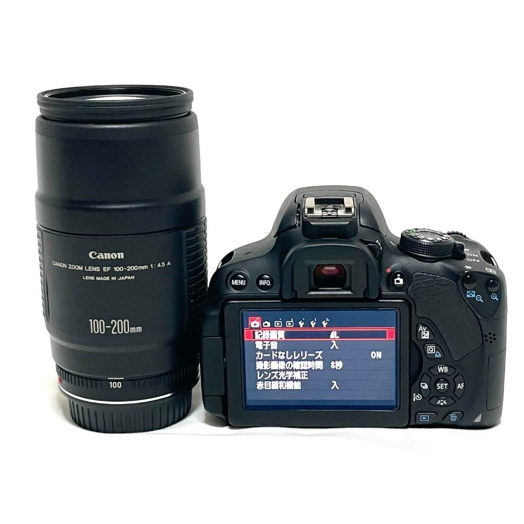 初心者向け❣️ Canon EOS Kiss X7i 200mm F4.5 望遠