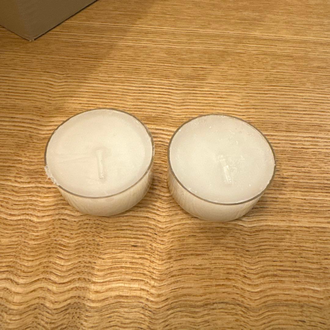 デンマーク　ジョージジェンセン　キャンドルホルダー　北欧デザイン　未使用　蝋燭付