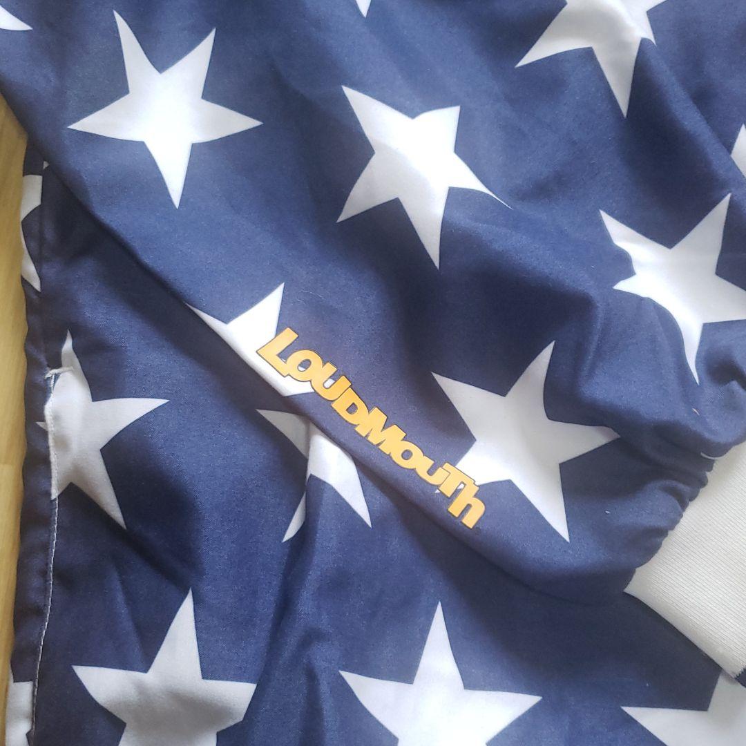 ラウドマウス　ウィンドウブレーカー　人気　星条旗柄