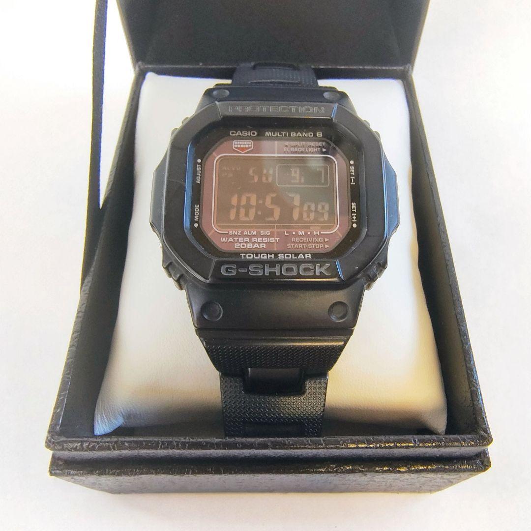 G-SHOCK GW-M5610BC 電波ソーラー 腕時計 備品付き ブラック