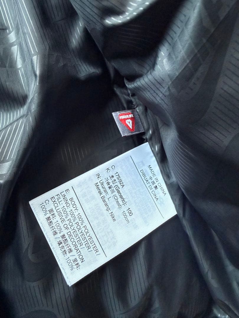 NIKE プリマロフト ダウンジャケット L