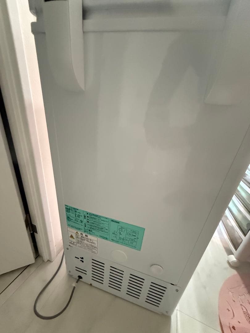 美品⭐︎2025年製Haier ハイアール 冷凍庫 ホワイト JF-NC66F-W