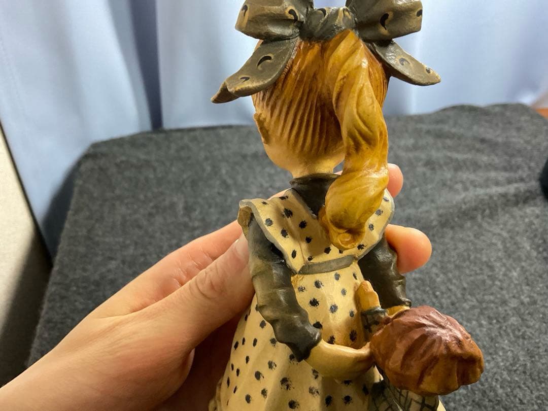 【限定1000体】アンリ（ANRI）/Sarah Kay（サラ・ケイ）木彫り人形