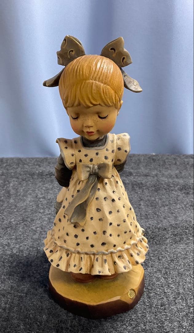 【限定1000体】アンリ（ANRI）/Sarah Kay（サラ・ケイ）木彫り人形