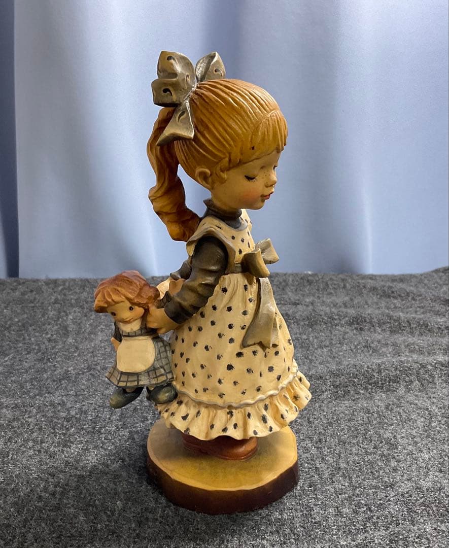 【限定1000体】アンリ（ANRI）/Sarah Kay（サラ・ケイ）木彫り人形