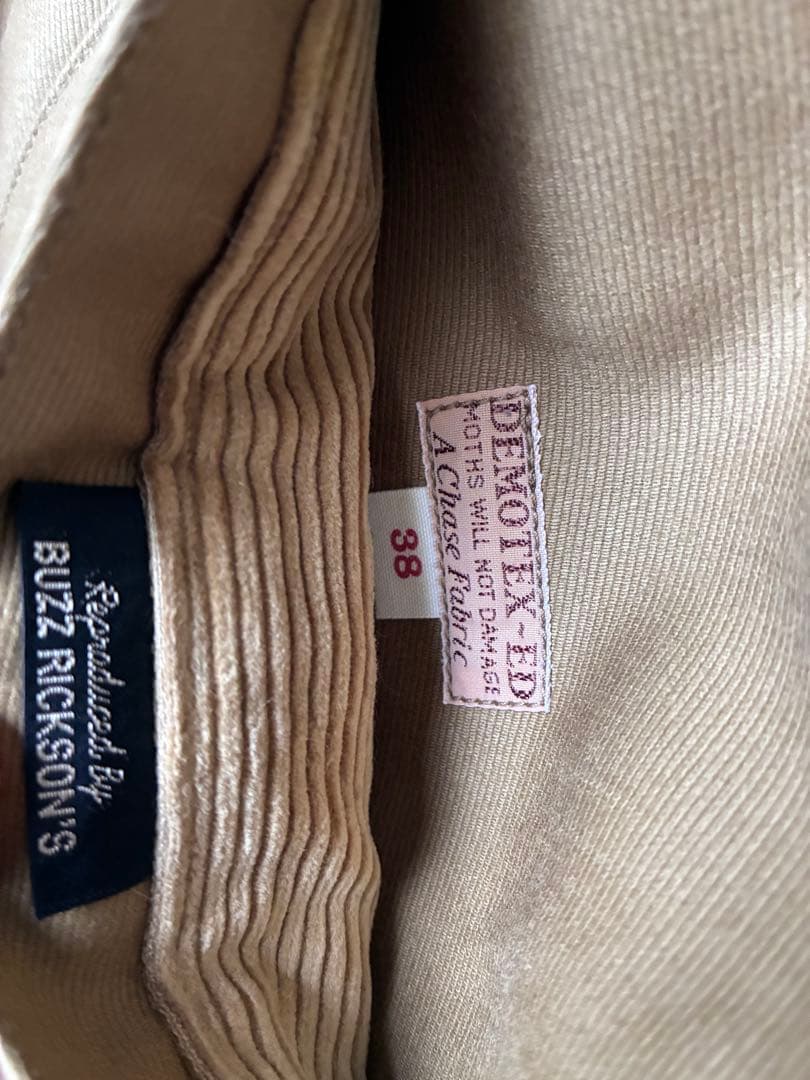 バズリクソンズ　デッキベスト　BR15582 アルパカ　リバーシブル　38