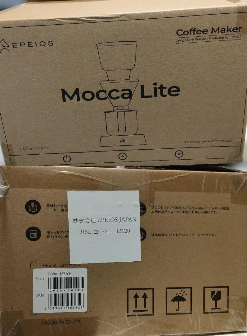 EPEIOS Mocca Lite コーヒーメーカー 白 エペイオス 井崎英典
