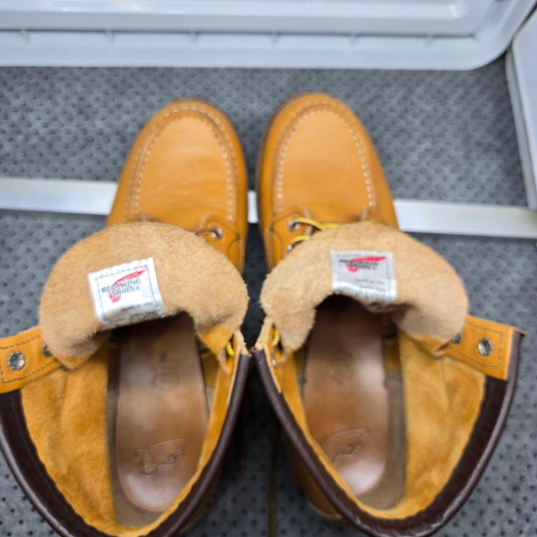 RED WING レッドウィング モックトゥ ブーツ オロ系 　イエロー