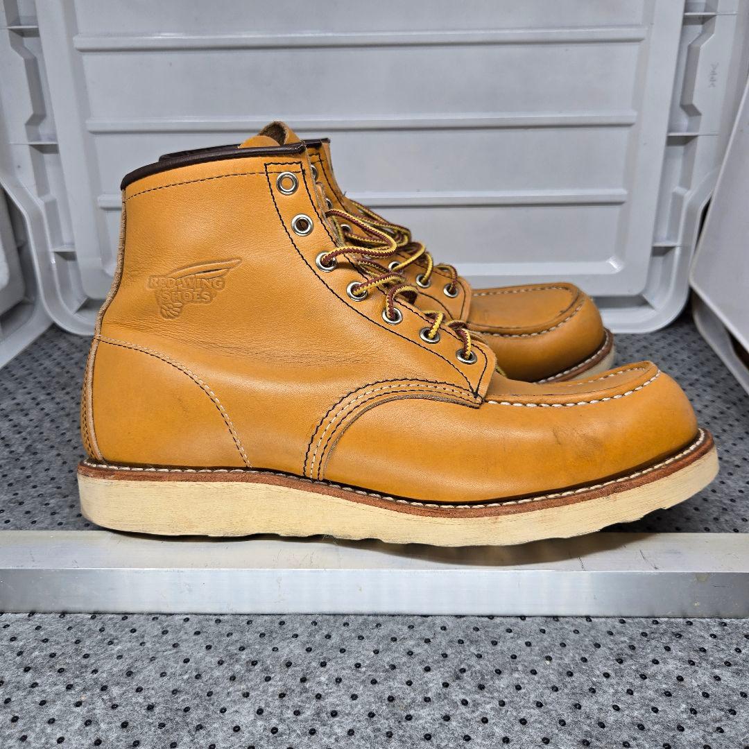 RED WING レッドウィング モックトゥ ブーツ オロ系 　イエロー