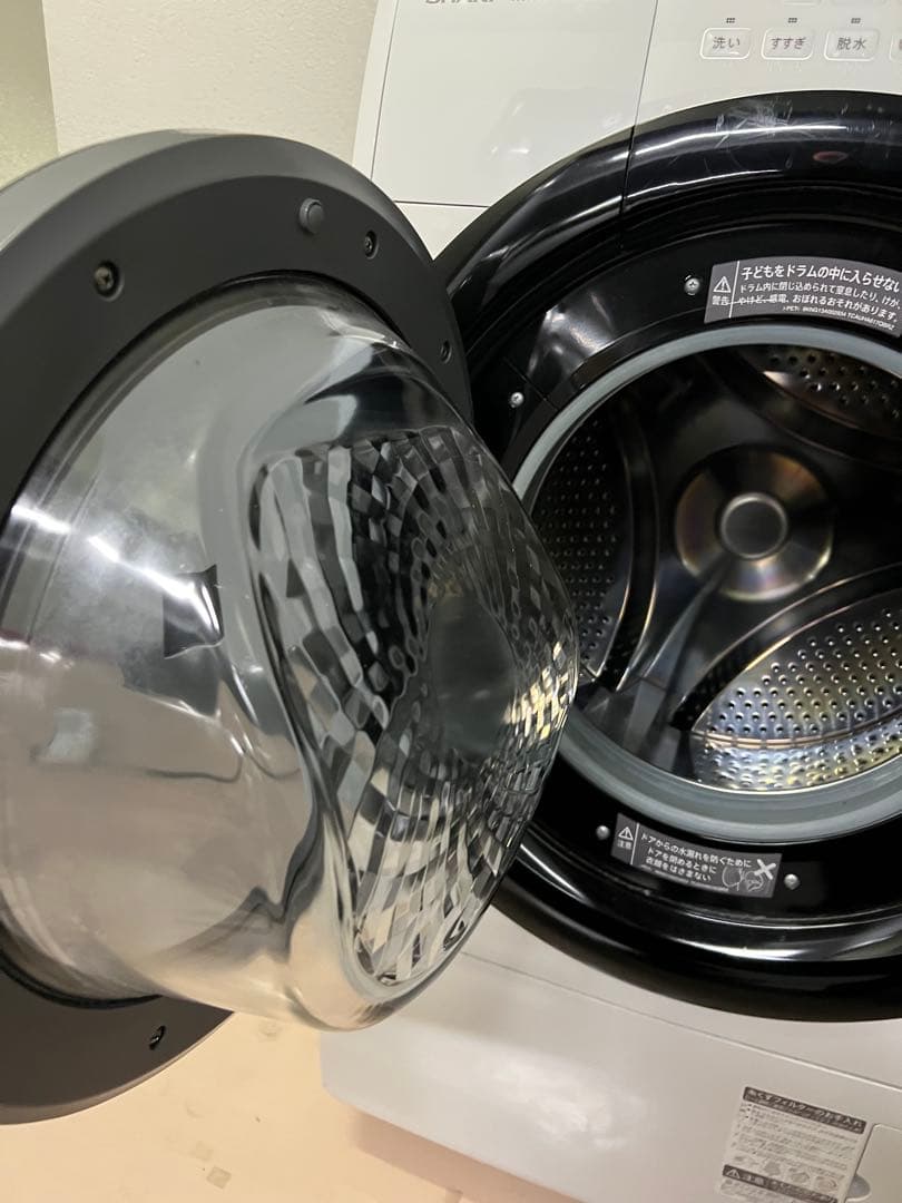 SHARP ドラム式洗濯機 ES-S7E