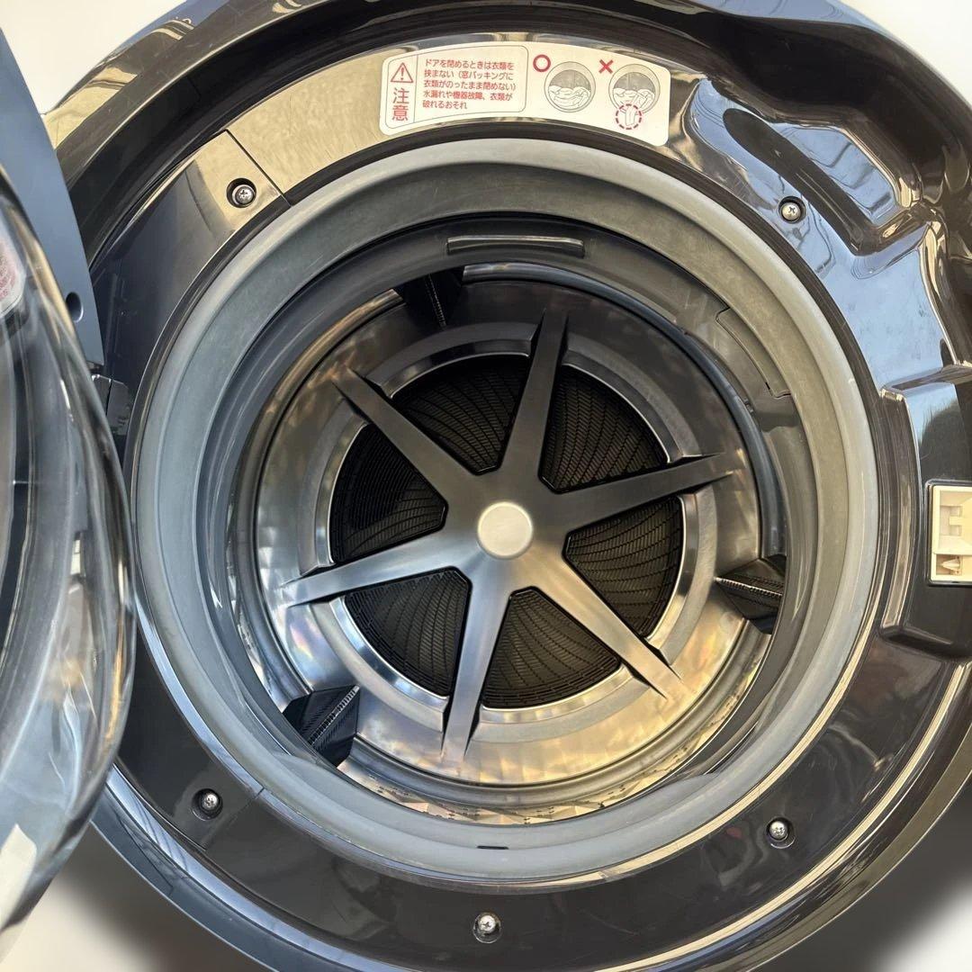 Panasonic ドラム式洗濯機 9kg/6kg 泡洗浄 クリスタルホワイト