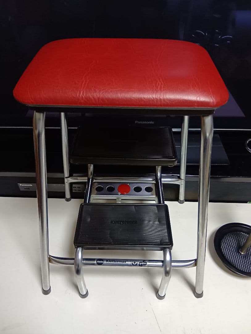 レア　1970's　ドイツ製　hailo　インダストリアル　ステッパー　スツール