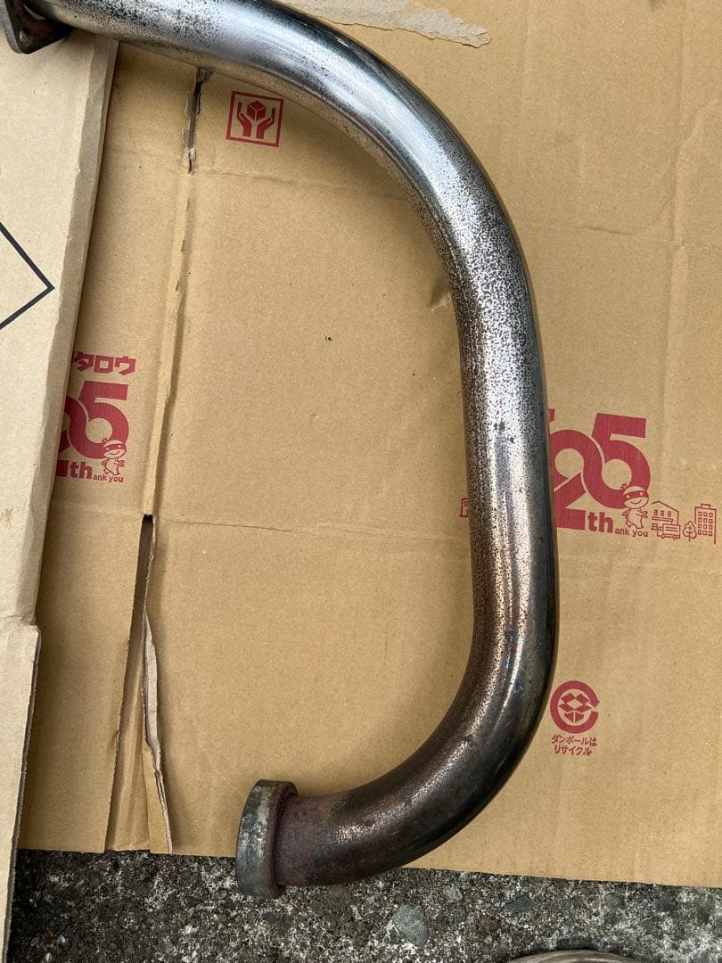 デイトナTW225/セロー225 フルエキ　ダウンマフラー JMCA