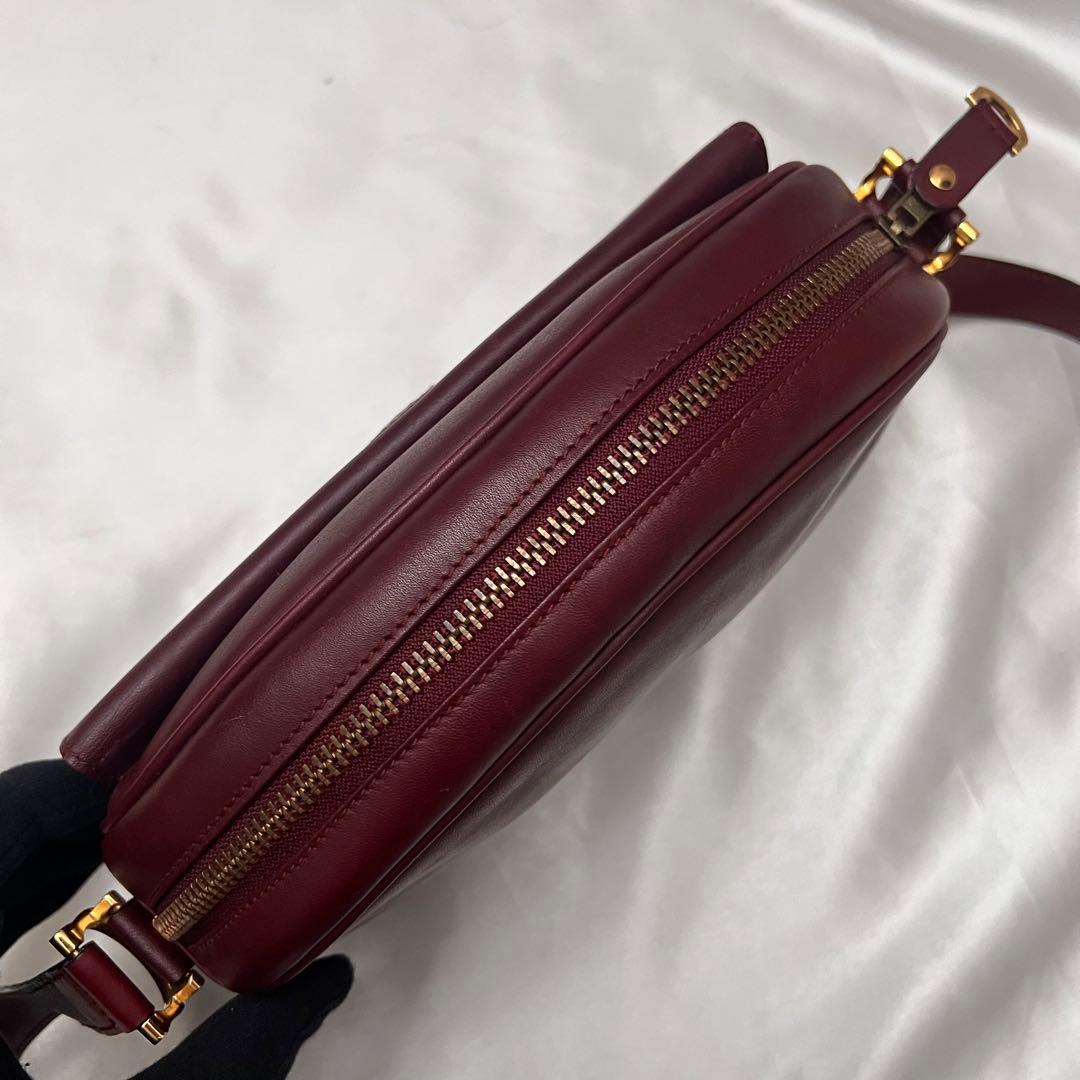 ◇Gカード付き激レア美品◇カルティエ　マストライン　ミニショルダーバッグ