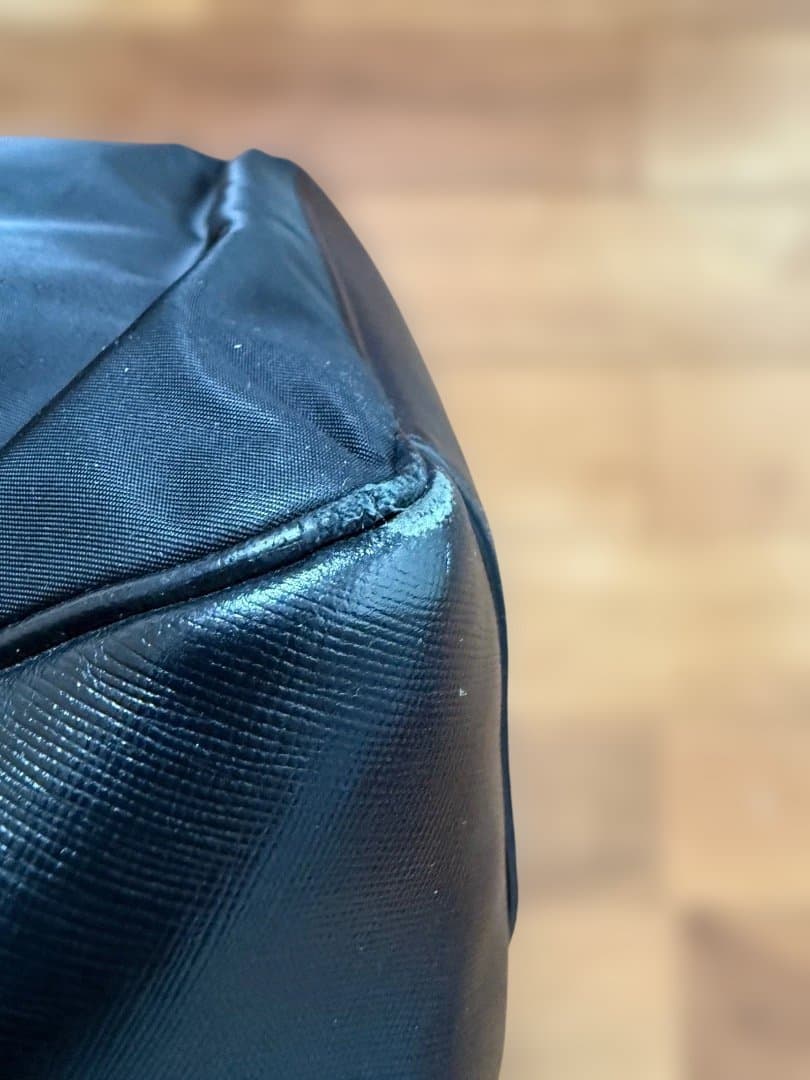 PRADA TESSUTO+SAFFIANO 2WAY トート・ブリーフケース