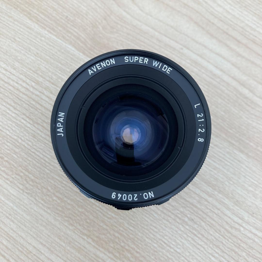 アベノン（AVENON）SUPER WIDE 21mm F2.8 Lマウント　黒