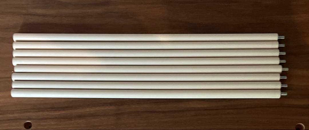 無印良品　スタッキングシェルフ・追加３段・ウォールナット材