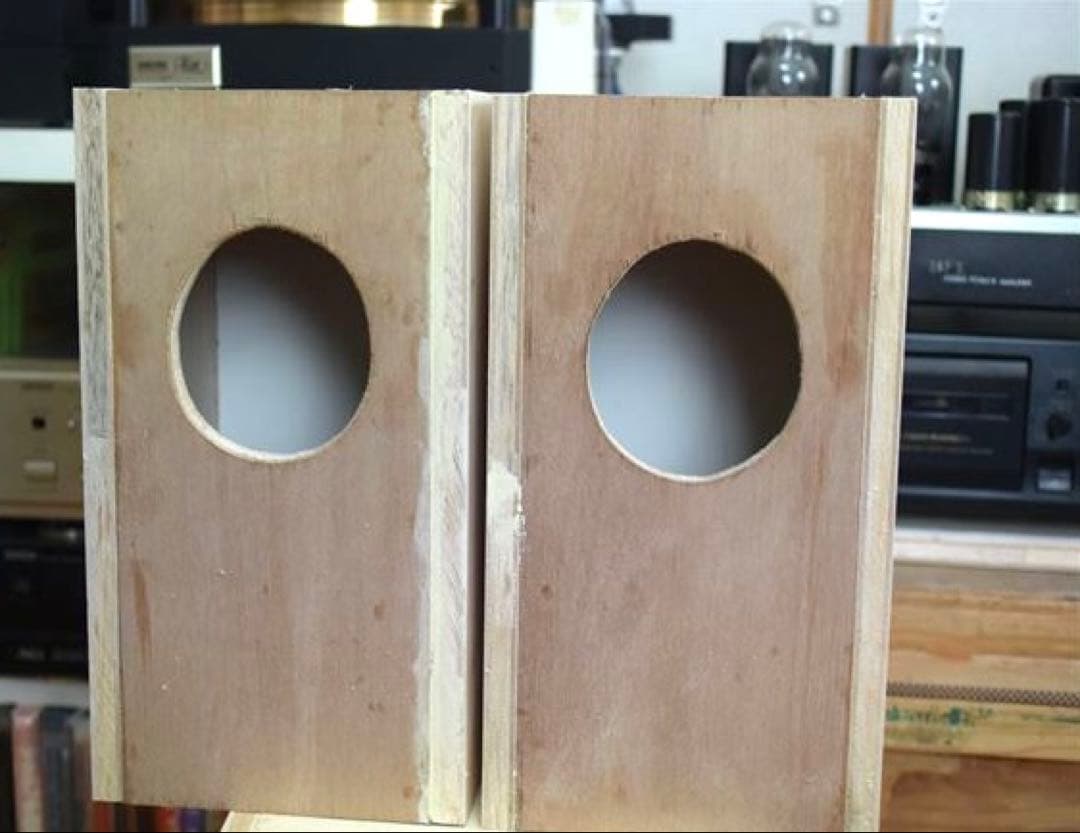 長岡鉄男氏設計　BS-3準拠 自作　バスレフスピーカー