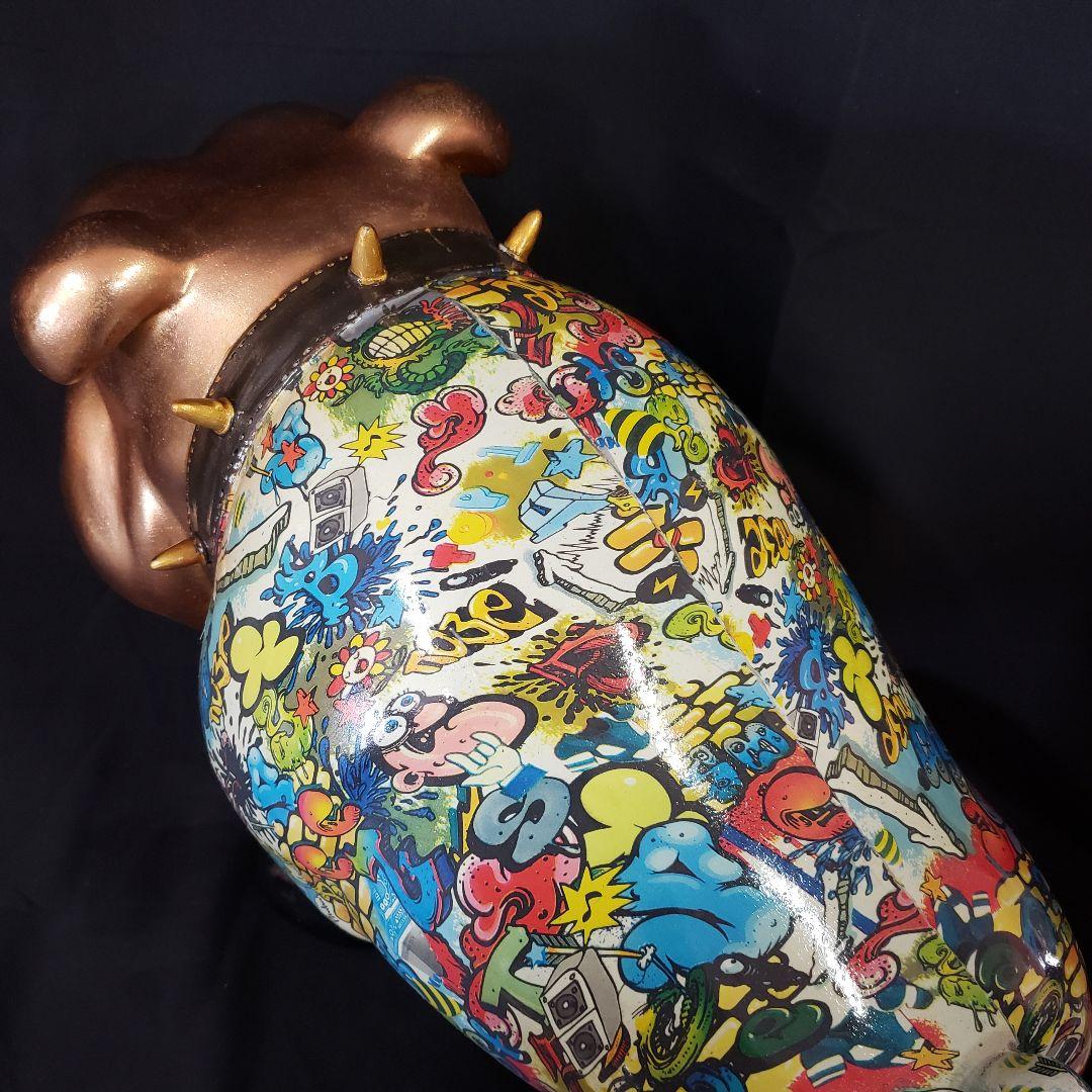 ブルドッグ 犬 オブジェ 置物 インテリア 雑貨 アート