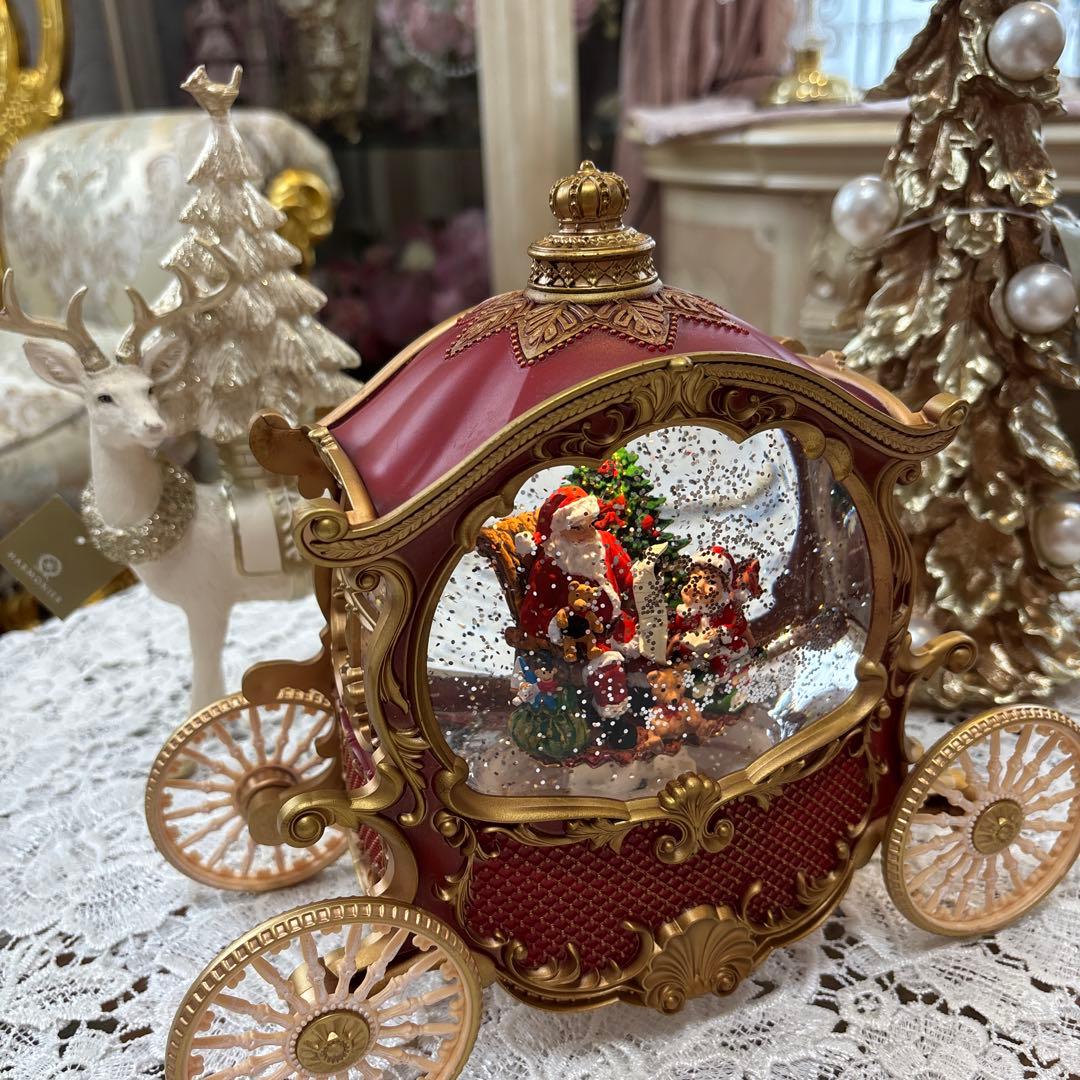 クリスマス スノードームオルゴール