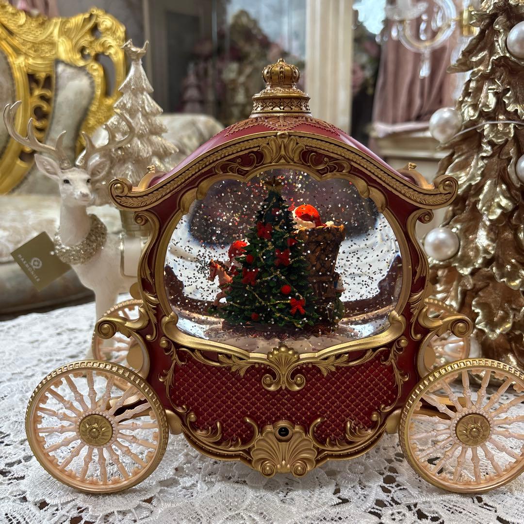 クリスマス スノードームオルゴール