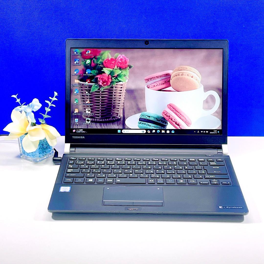 即利用OK！快速SSD✨Windows11✨小型軽量✨東芝カメラ付ノートパソコン