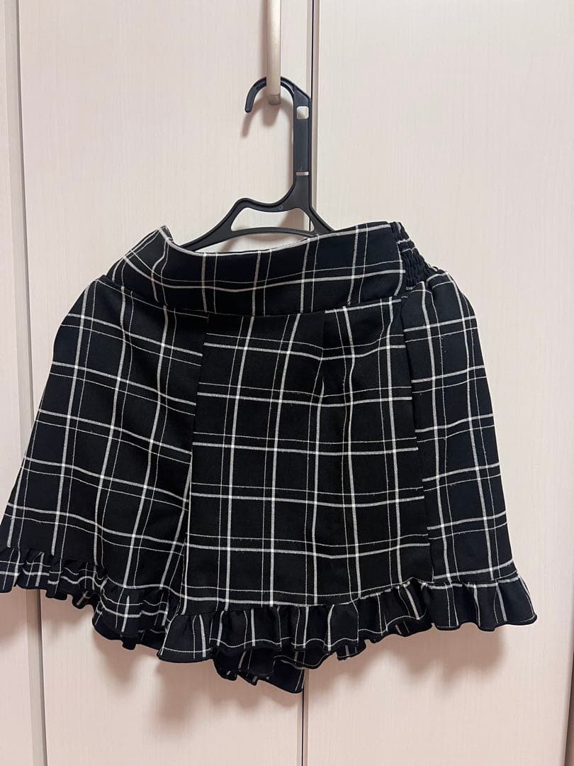 LIZLISA セーラーセットアップ 黒チェック