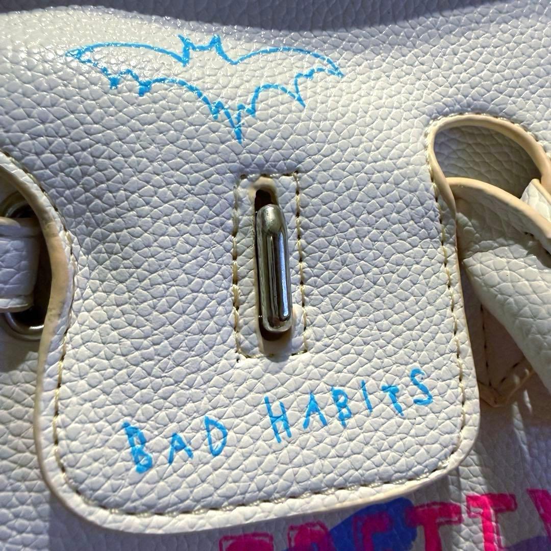 【タグ付き未使用品】 ゲルニカ ペイントハンドバッグ ホワイト シンプソンズ