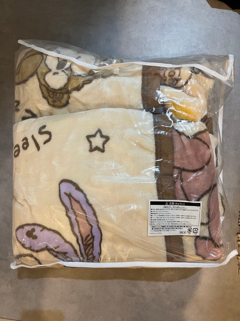 ダッフィーアンドフレンズ 毛布 新品未使用