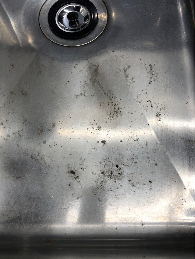 ☆地域限定送料無料☆工場整備品☆ニ槽シンク　水切付　幅1200 ステンレス