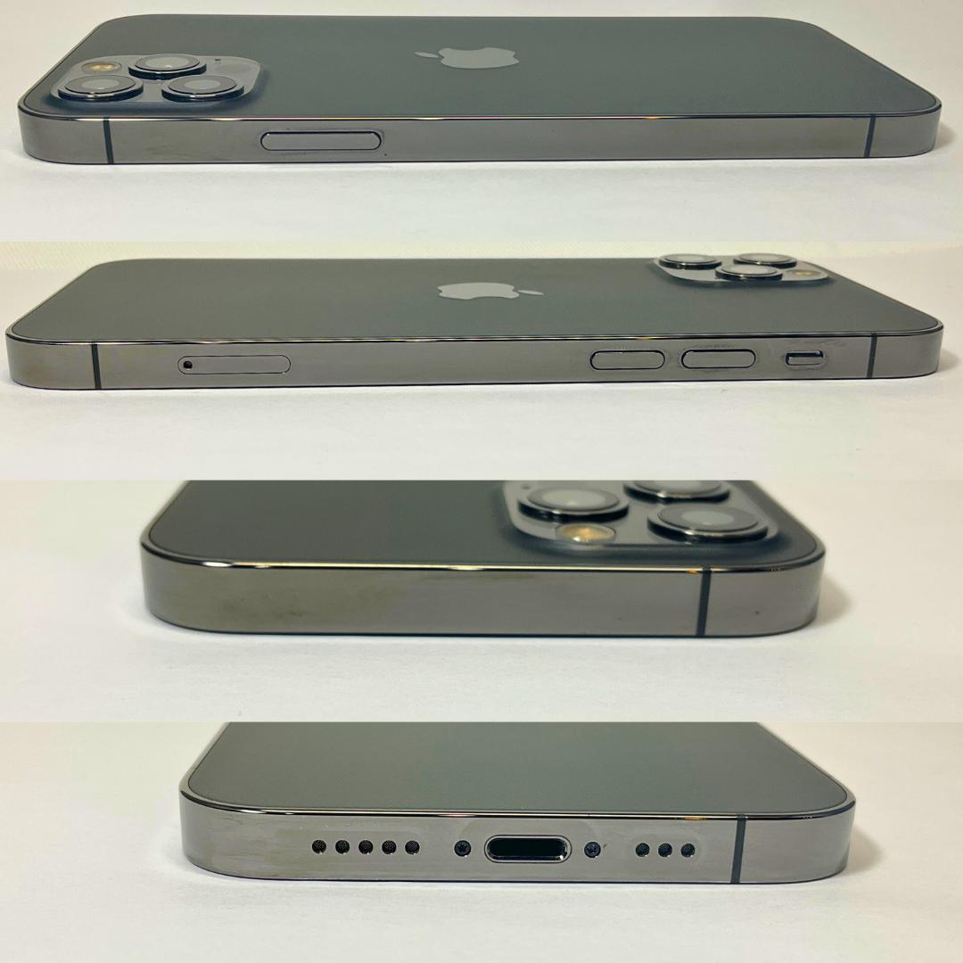 極美品 iPhone12Pro 128GB 新品電池グラファイト