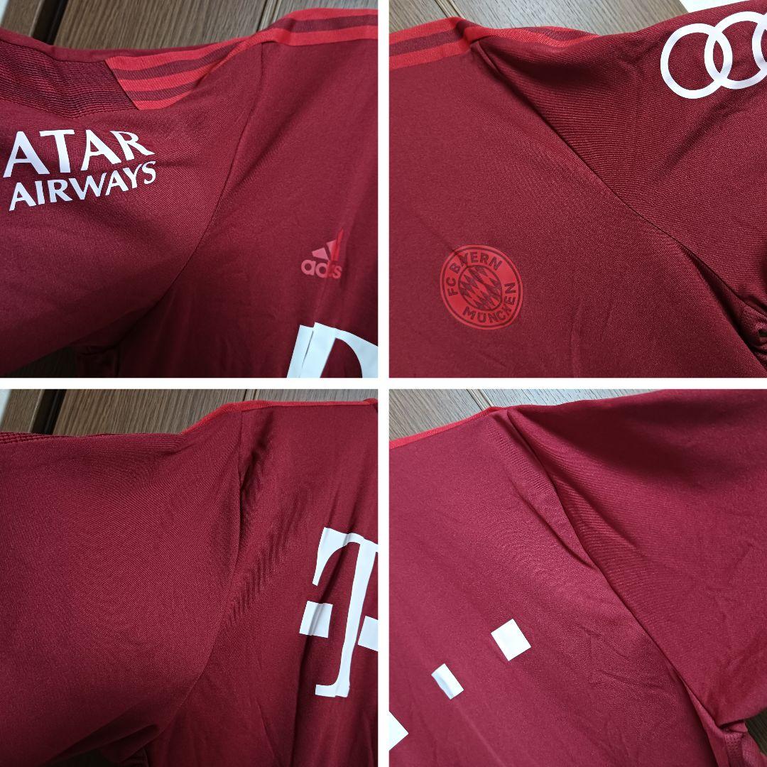 バイエルン・ミュンヘン 21/22 フルスポトレーニングトップ 紙タグ付き