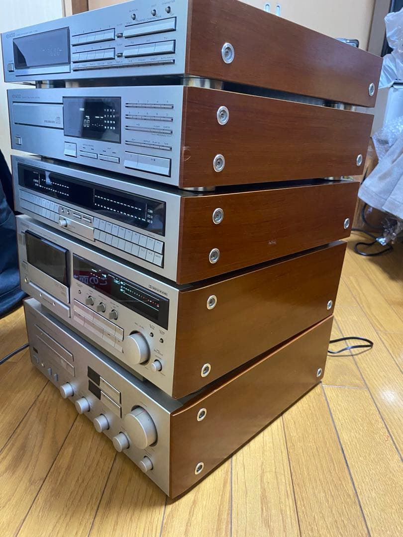 KENWOOD A7000….CDプレーヤー・カセットデッキ・アンプセット