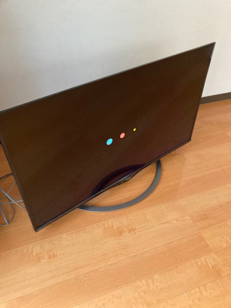 SHARP 液晶テレビ 円形スタンド付き