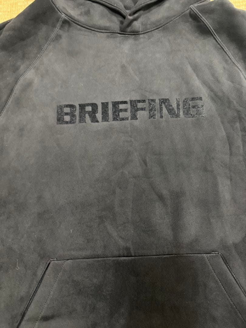 BRIEFING ブラック パーカーS 女性も