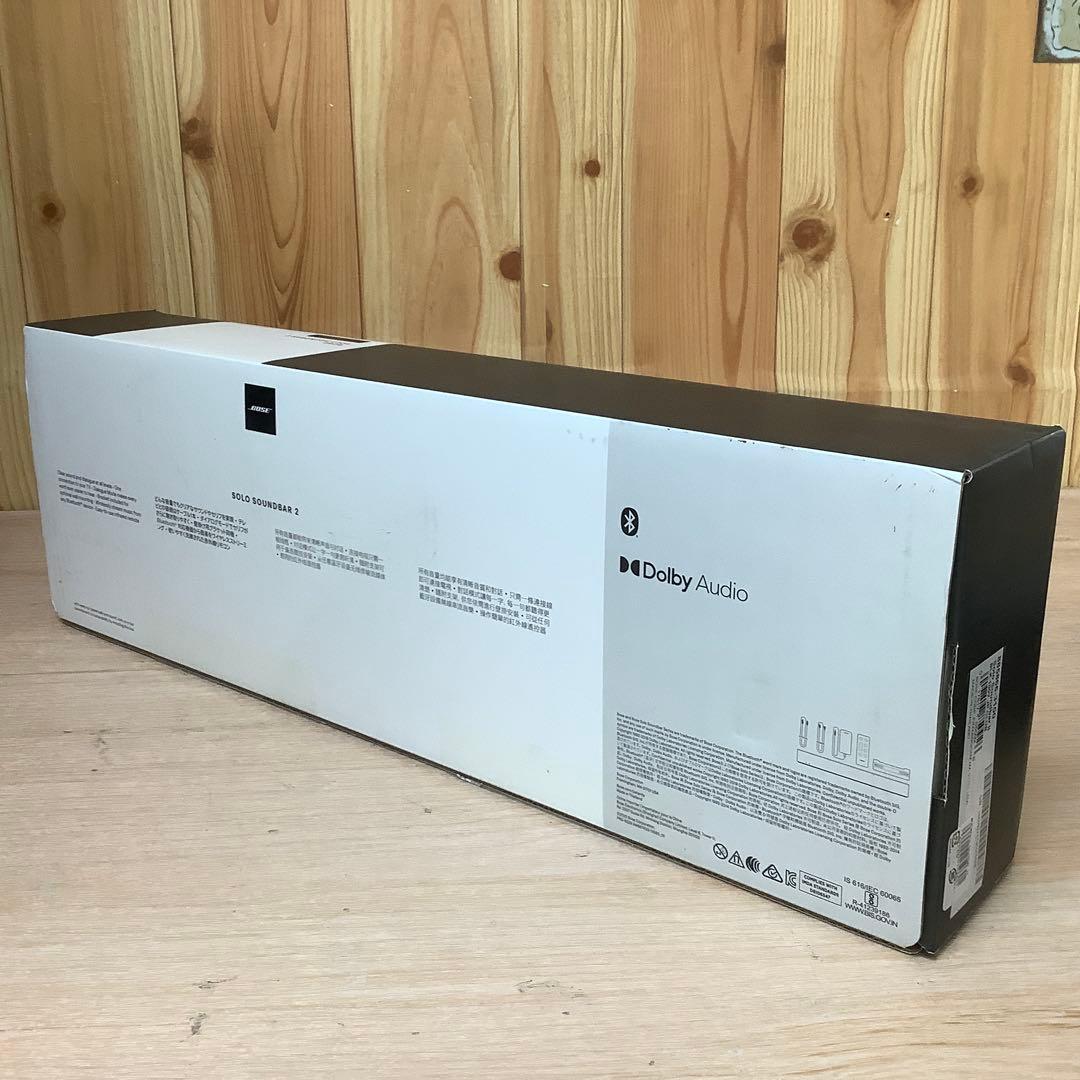 BOSE ボーズ Solo Soundbar II サウンドバー 黒　※437